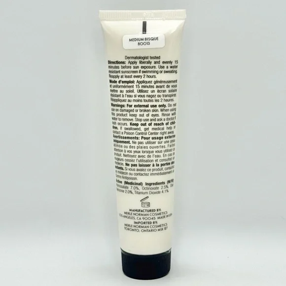 Merle Norman CC Cream Broad Spectrum SPF 30 Medium Bisque - Picture 2 of 3